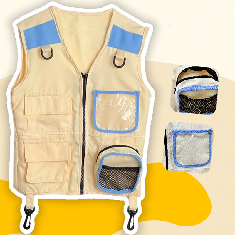 Outdoor Adventure With Kids - Rompi penjelajah anak-anak bermain peran Cosplay