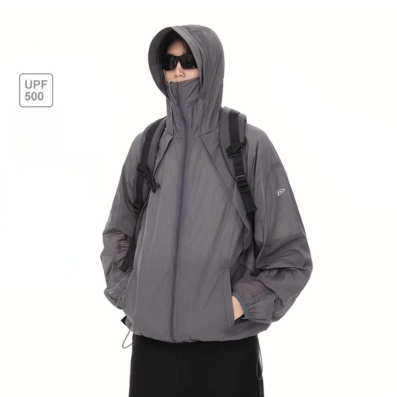 Outdoor Adventure Windbreaker - Jaket Hiking Musim Semi 2026 Pria