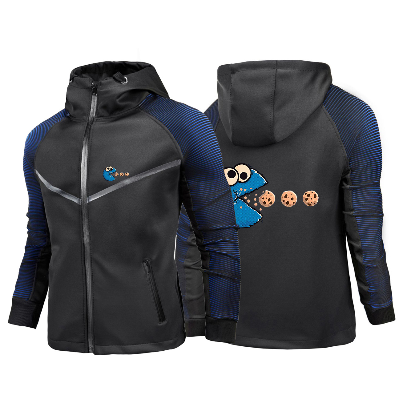 Outdoor Adventure Windbreaker - NomNom-Cookie Adventure Jaket Taktis Pria Windbreaker