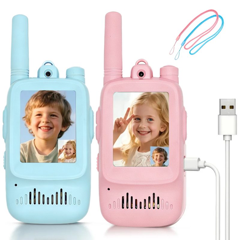 Outdoor Adventure With Kids - 2pcs Walkie Talkie Video Anak yang