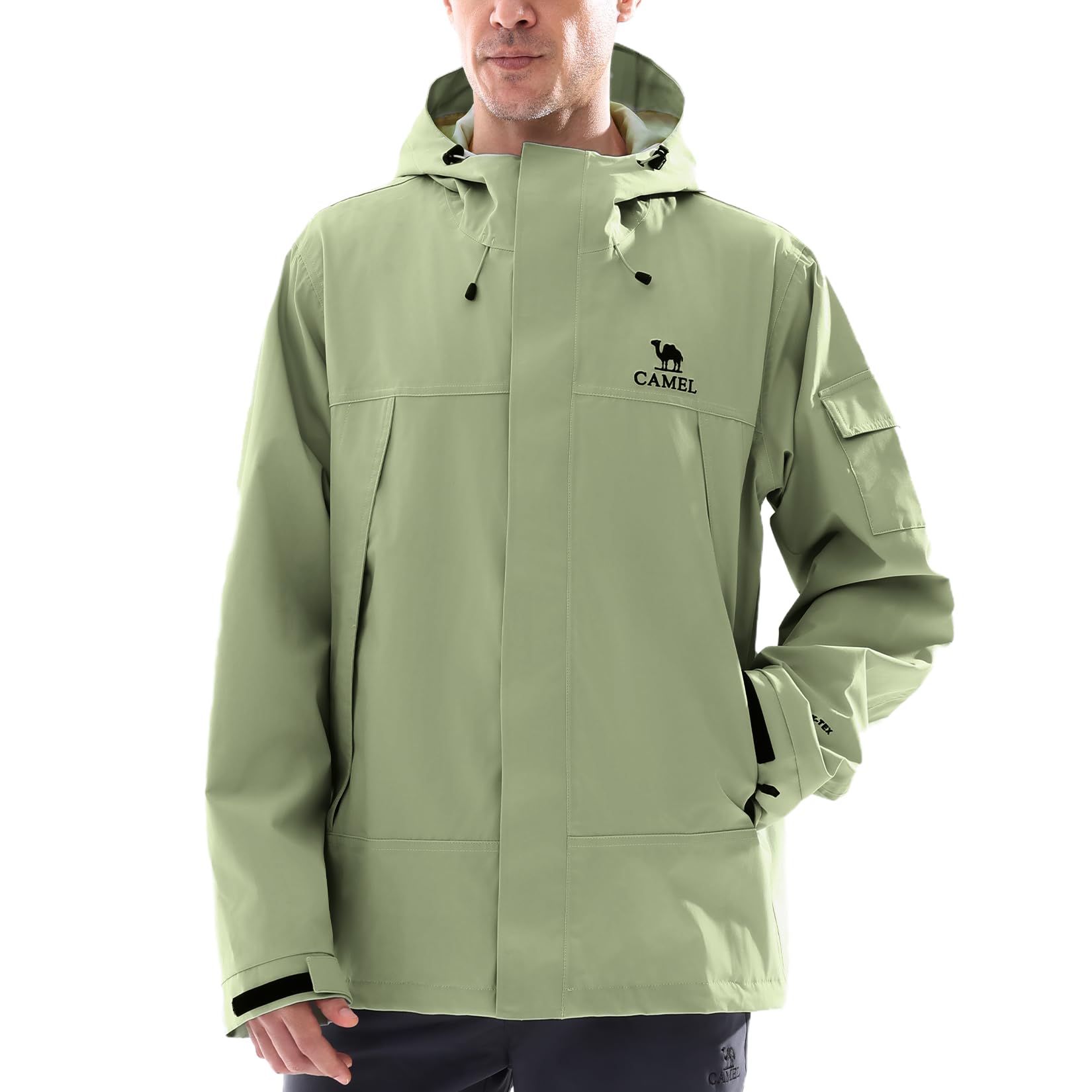 Outdoor Adventure Windbreaker - Jaket Hujan Pria GOLDEN CAMEL Jaket