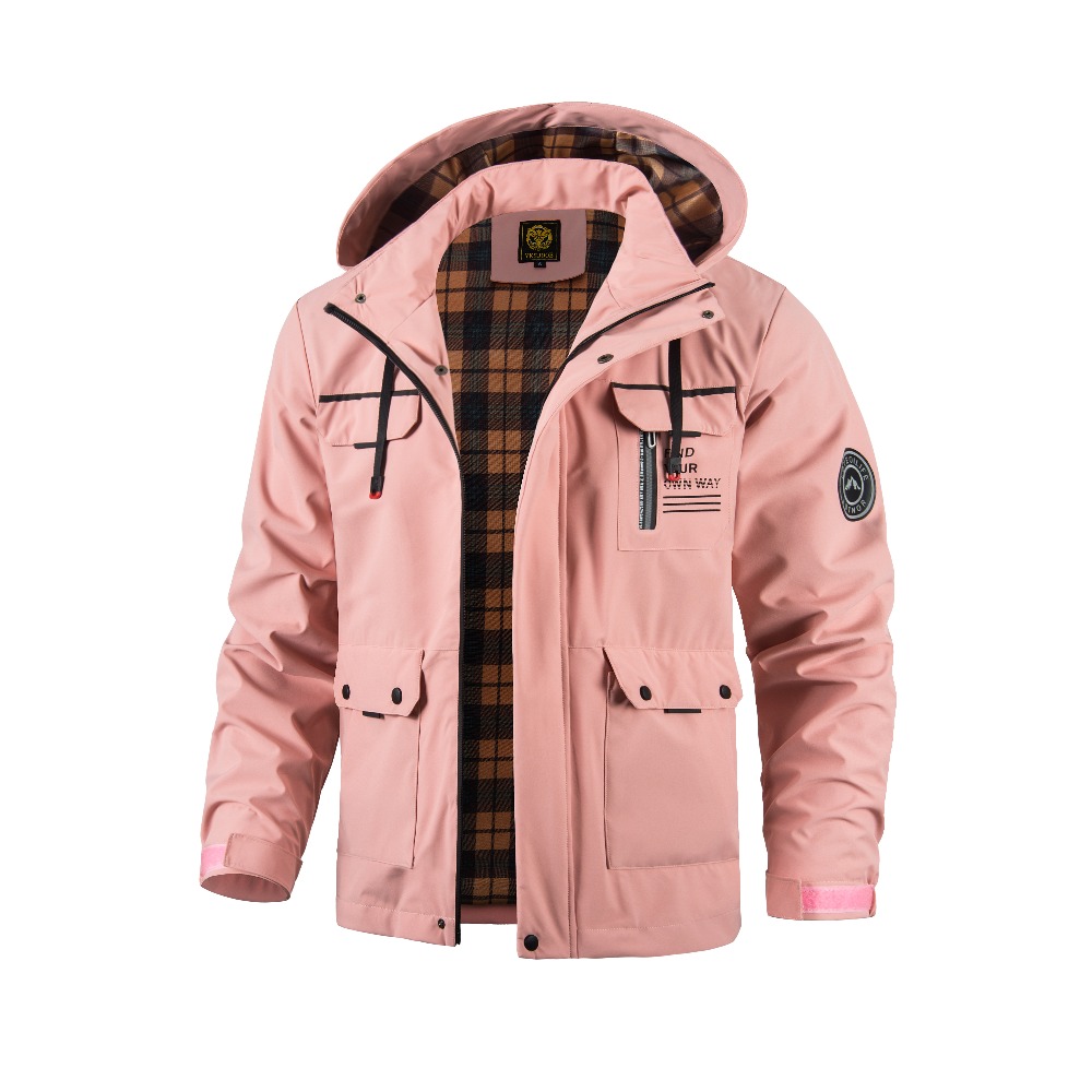 Jaket Kasual Pria Musim Semi & - Outdoor Adventure Windbreaker ulasan dan harga