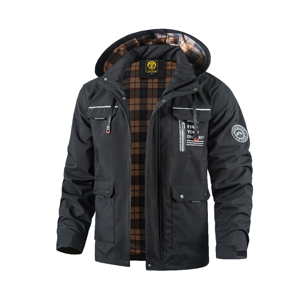 Jaket Kasual Pria Musim Semi & - Outdoor Adventure Windbreaker ulasan dan harga