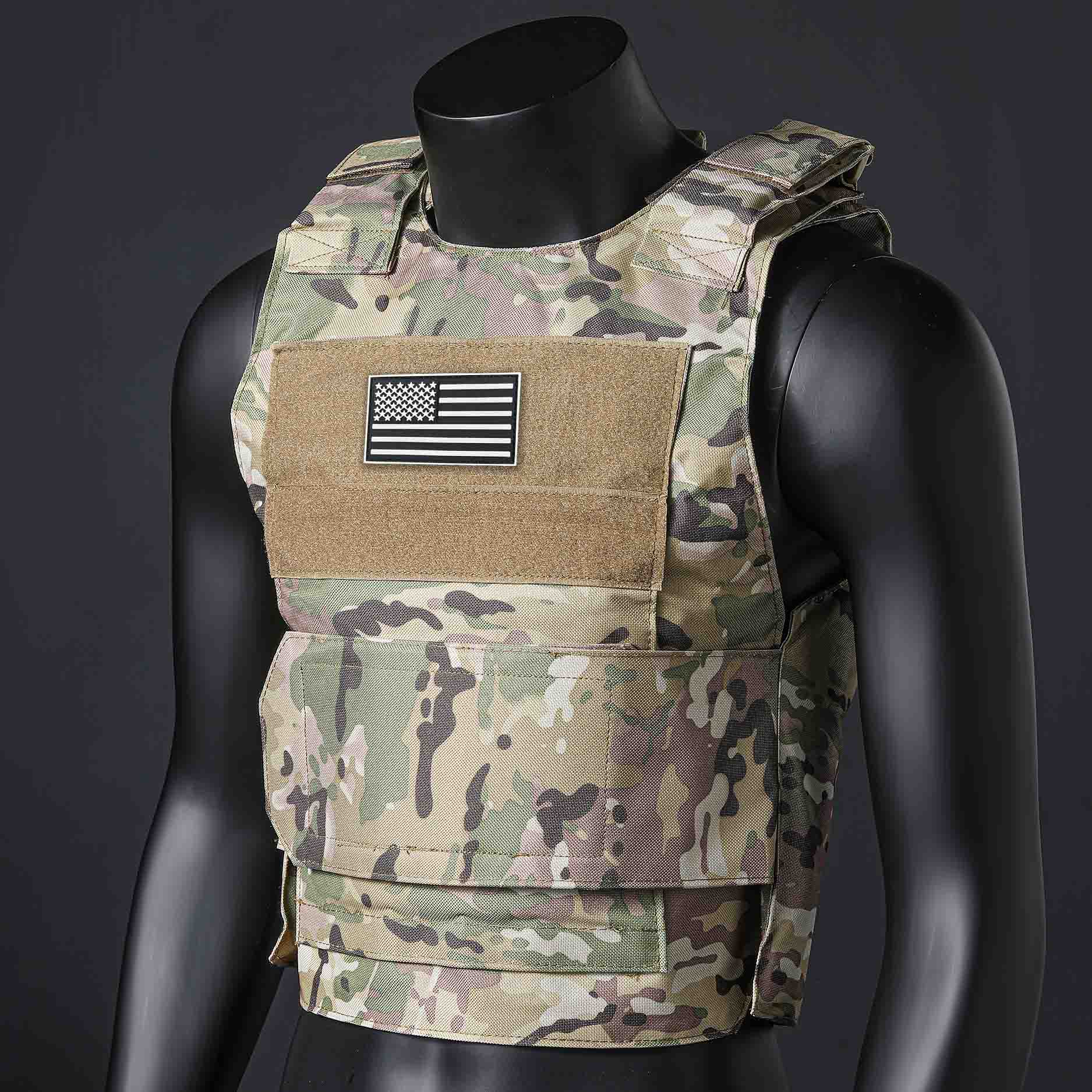 (Hadiah Bendera Amerika) Rompi - Outdoor Adventure Outfit ulasan dan harga