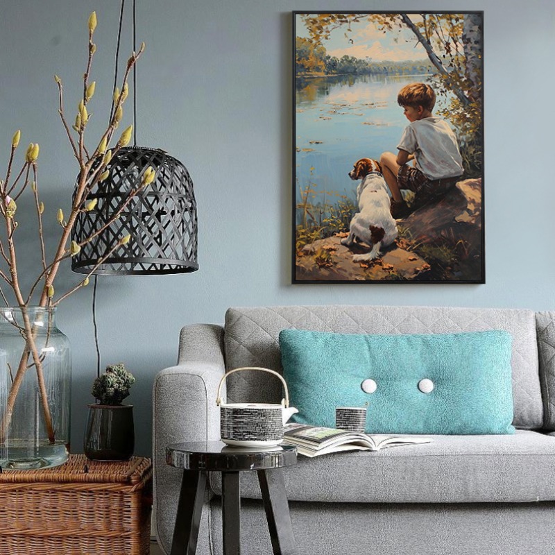 Poster Seni Kamar Anak Laki-la - Outdoor Adventure With Kids ulasan dan harga