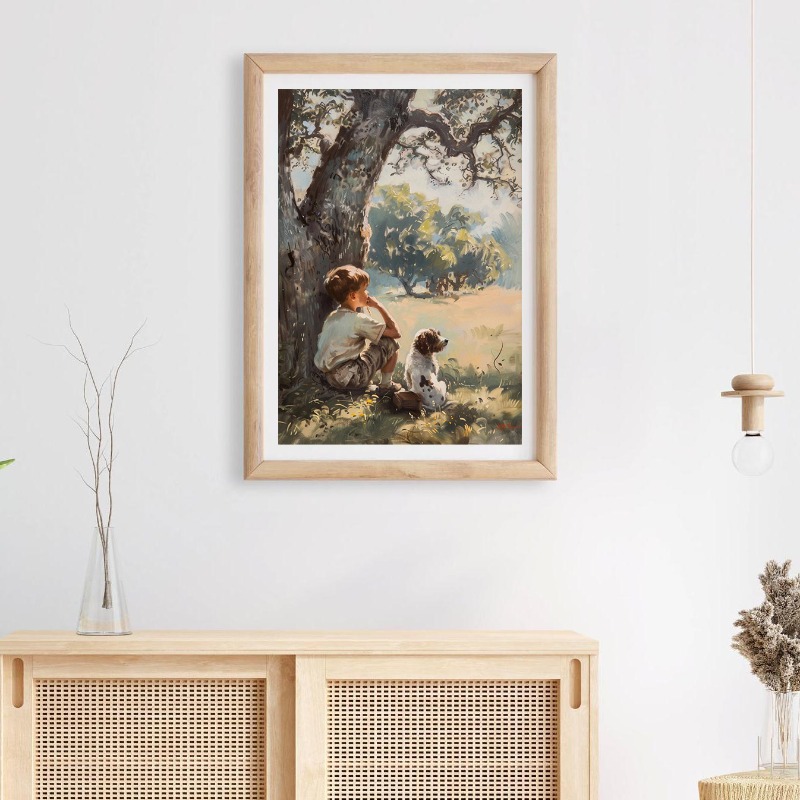 Poster Seni Kamar Anak Laki-la - Outdoor Adventure With Kids ulasan dan harga