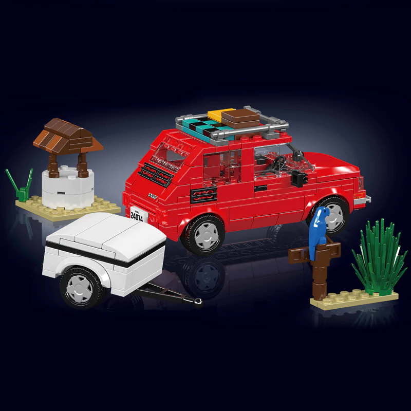 Mould King Mini Car 126P Petua - Outdoor Adventure With Kids ulasan dan harga