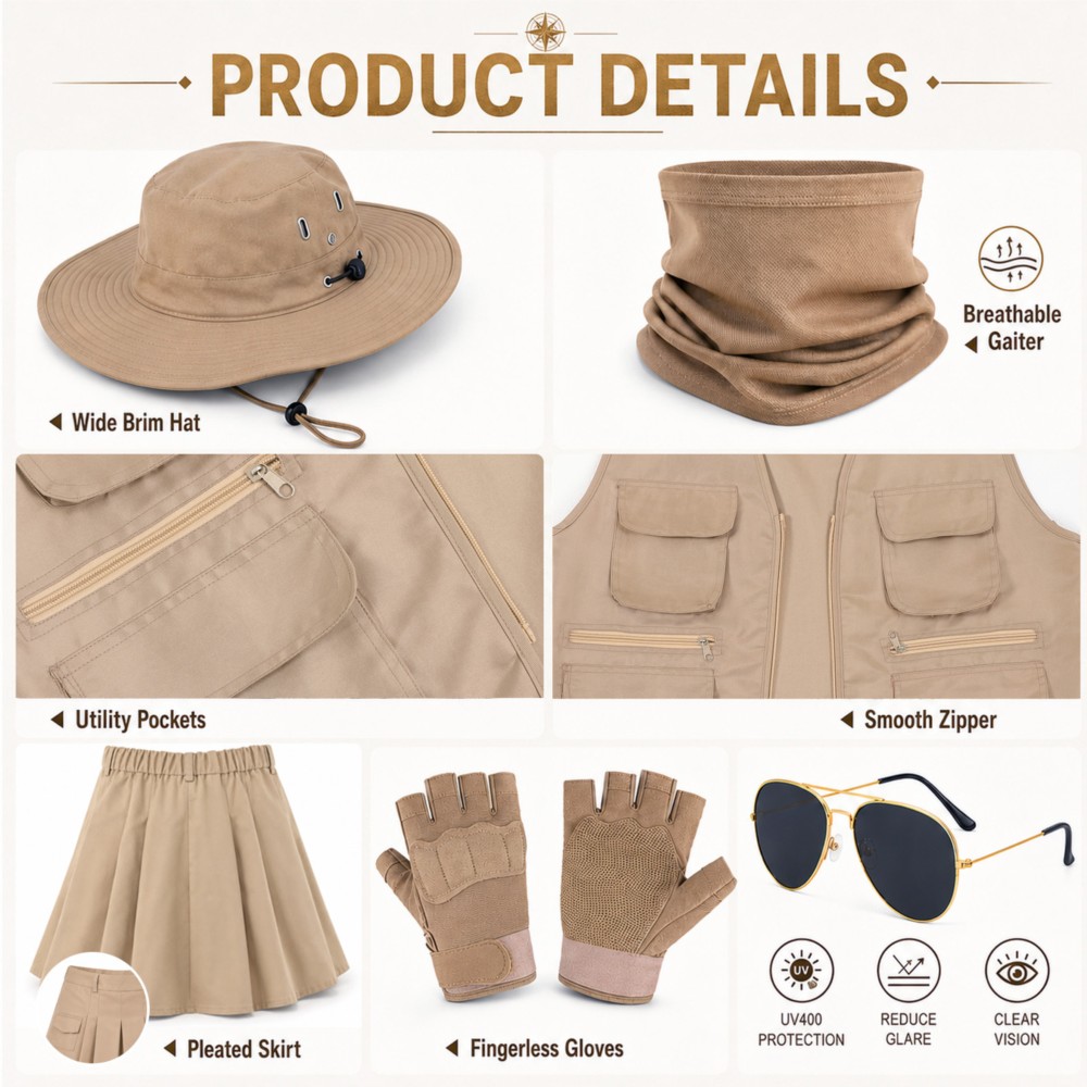 Pakaian Penjelajah Luar Ruanga - Outdoor Adventure Outfit ulasan dan harga