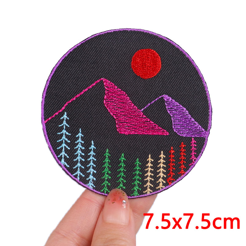 Patch bordir bepergian luar ru - Outdoor Adventure Outfit ulasan dan harga